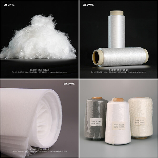 Polylactic-acid-fibers,-yarn,-and-nonwovens